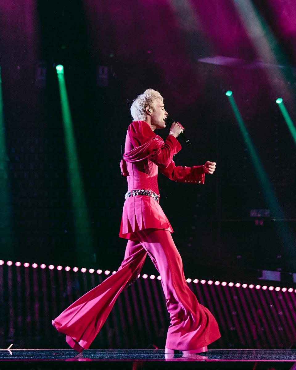 Зіферблат на сцені Євробачення 2025 Зіферблат на сцені Євробачення 2025