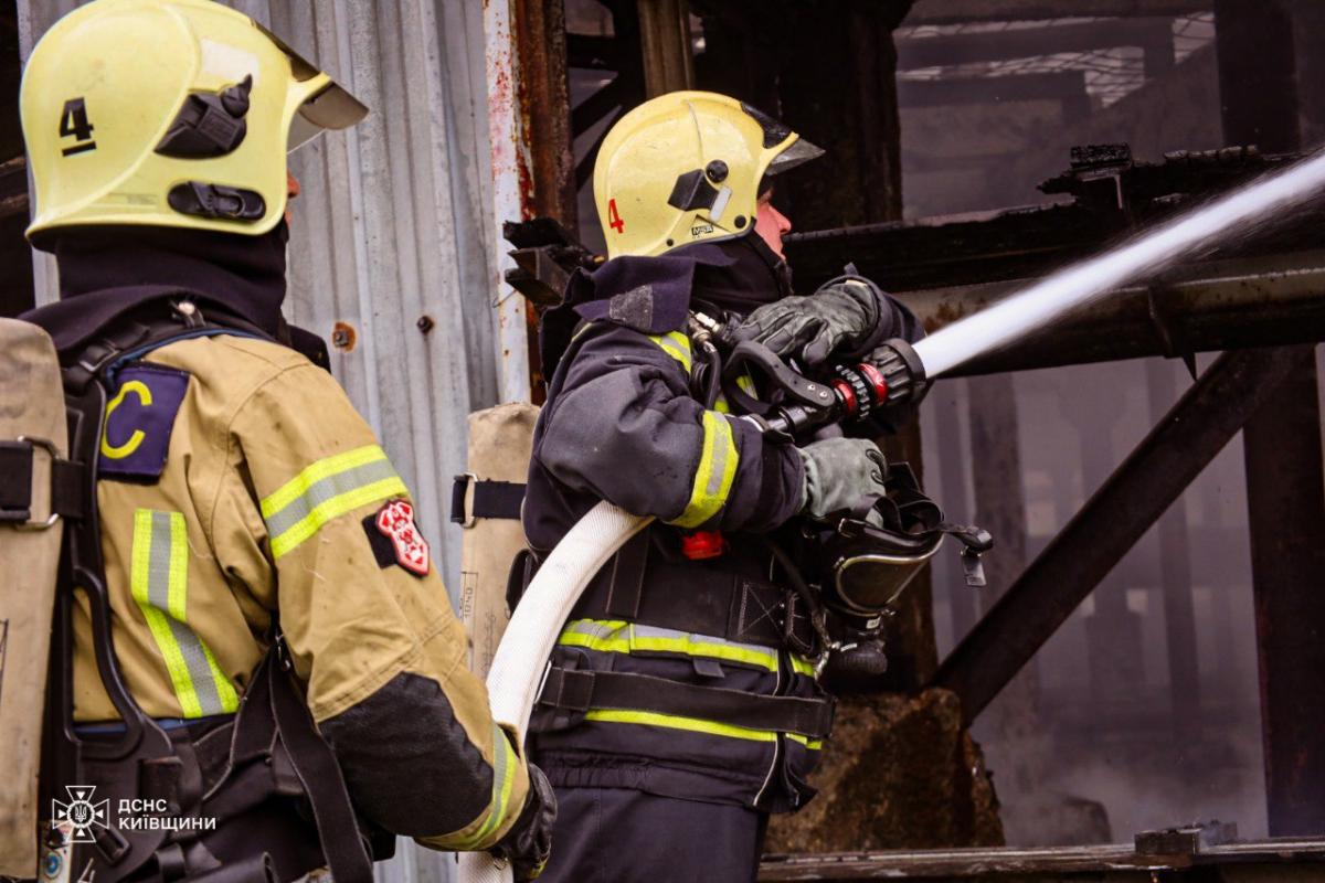Ликвидация пожара на Белоцерковской ТЭЦ Ликвидация пожара на Белоцерковской ТЭЦ