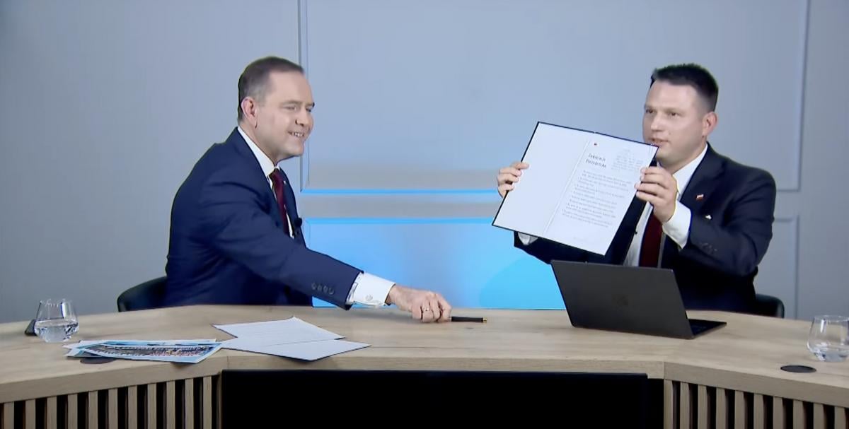 Кароль Навроцький і Славмір Менцен Кароль Навроцький і Славмір Менцен