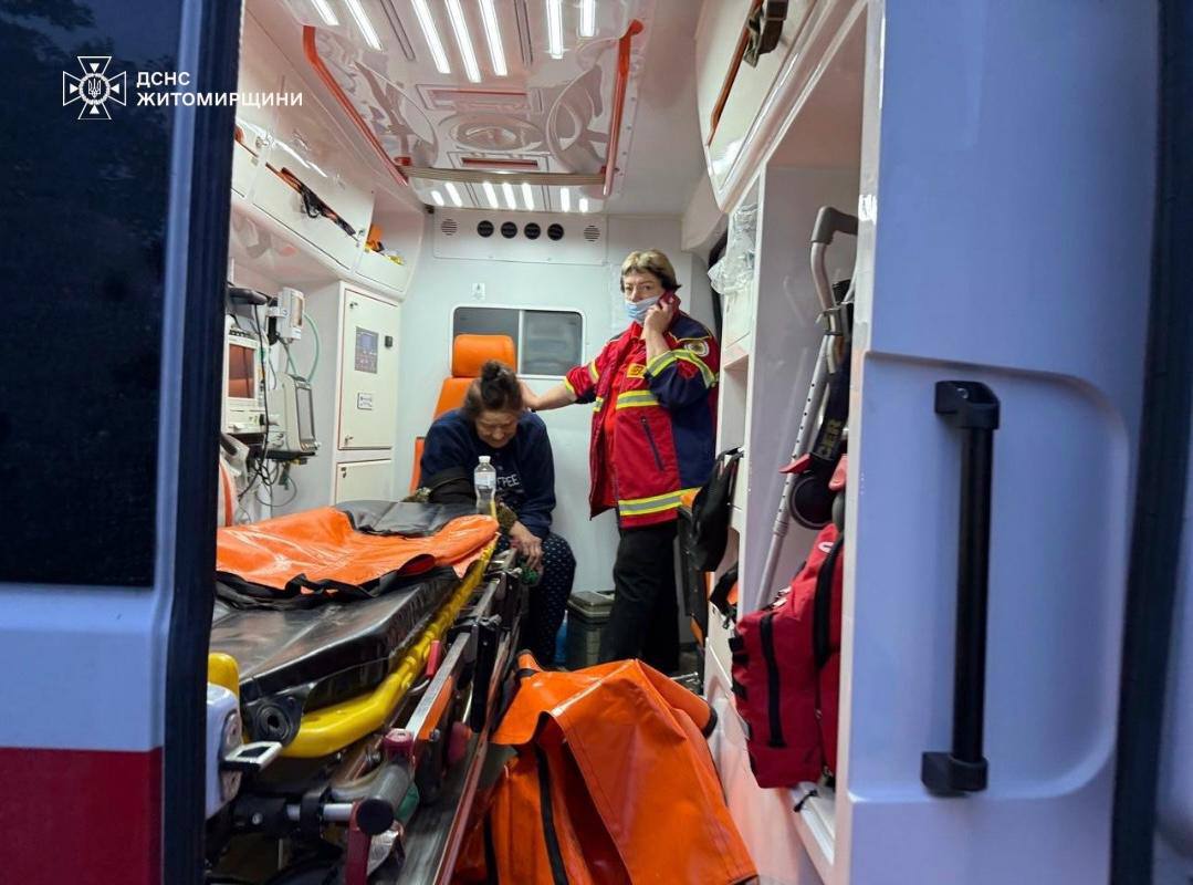 Удар по Житомирській області 25 травня