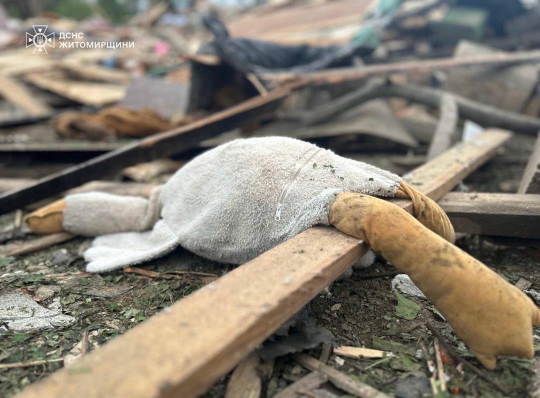 Удар по Житомирській області 25 травня