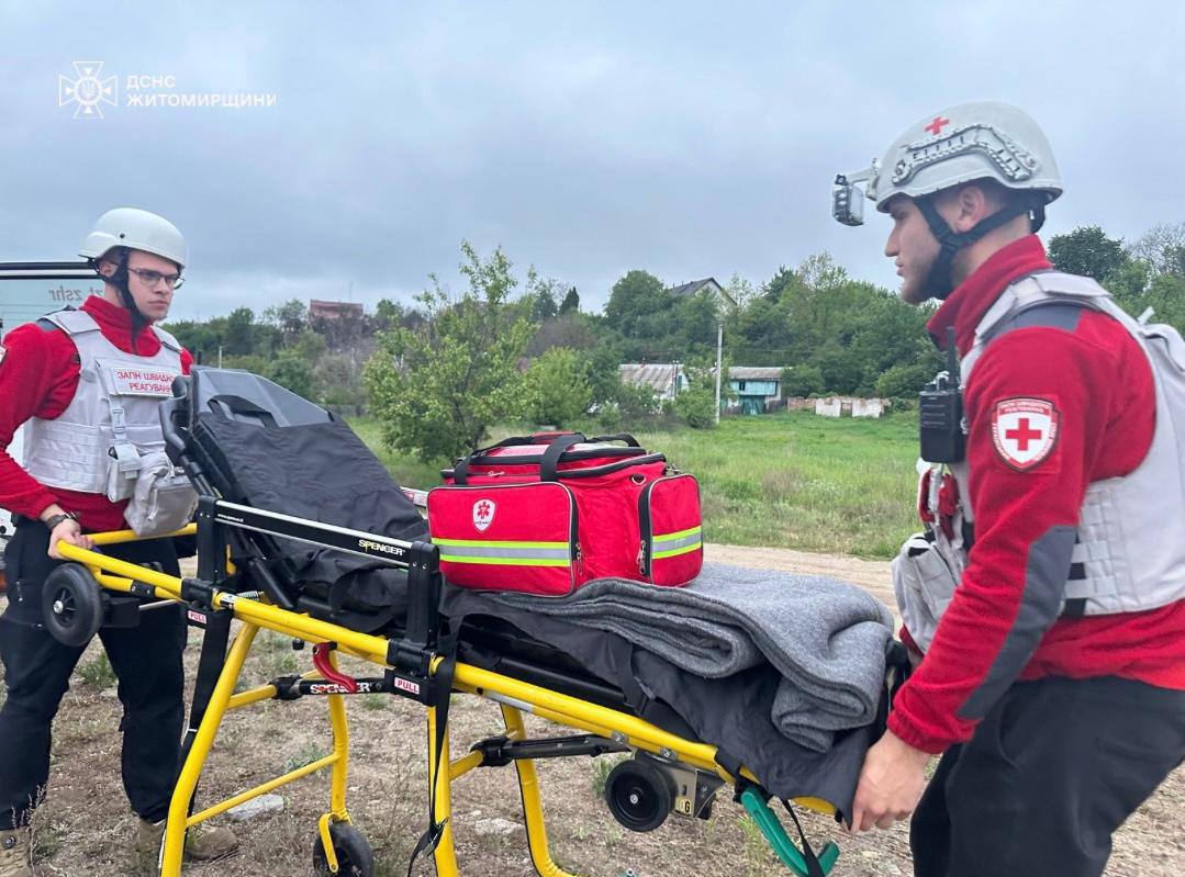 Удар по Житомирській області 25 травня