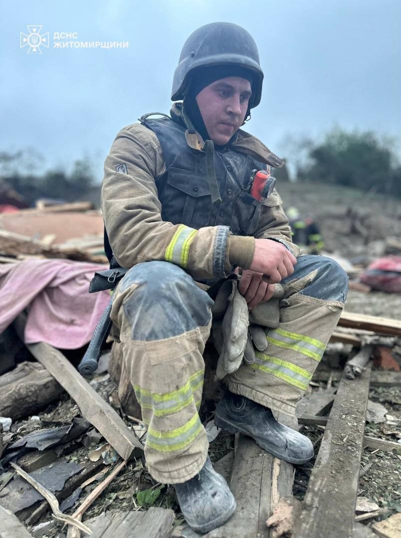 Удар по Житомирській області 25 травня