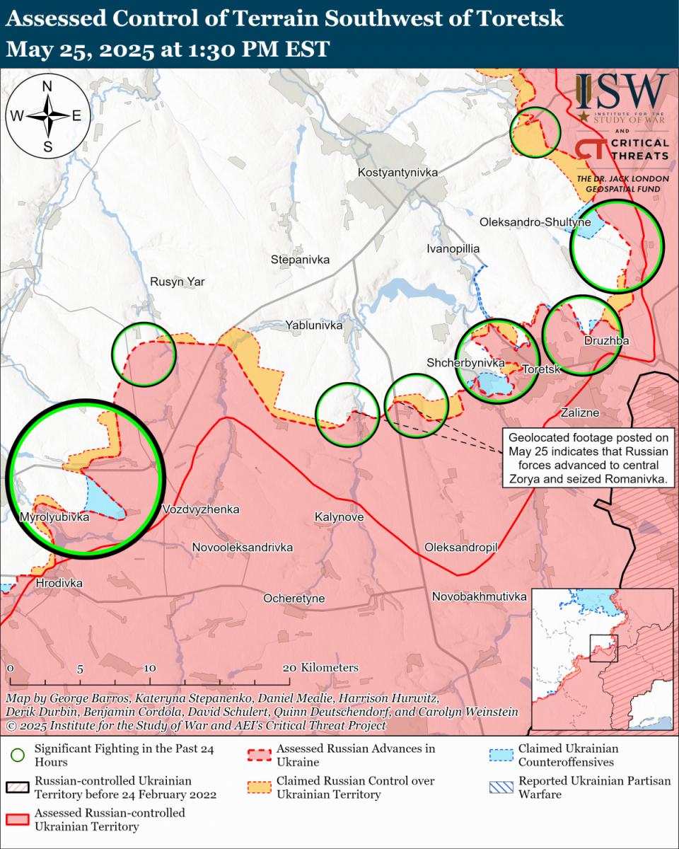 Карта ISW Карта ISW