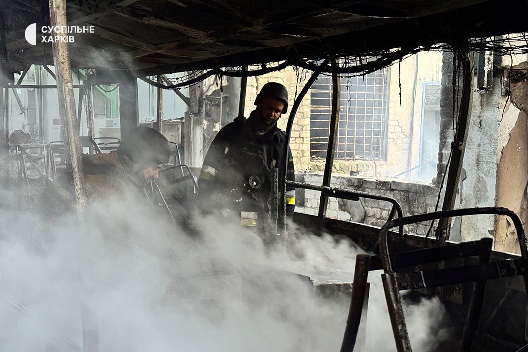 Атака на тролейбусне депо у Харкові Атака на тролейбусне депо у Харкові