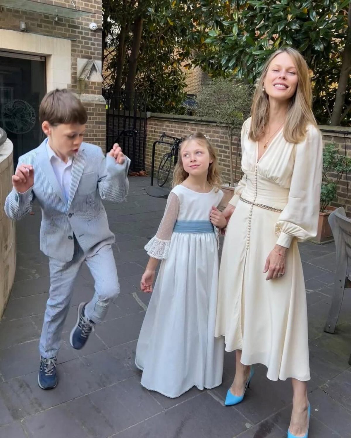 Ольга Фреймут із дітьми