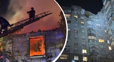 Наслідки атаки дронів на Одесу Наслідки атаки дронів на Одесу