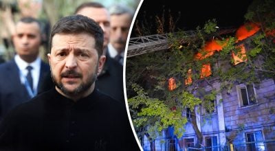 Зеленский, атака на Одессу Зеленский, атака на Одессу