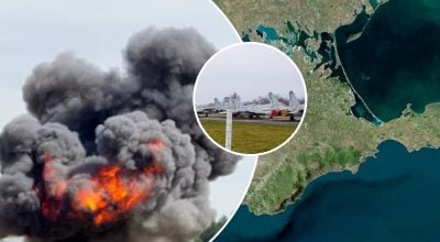 крым, взрыв, самолеты, аэродром крым, взрыв, самолеты, аэродром
