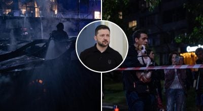 удар по Киеву, Зеленский удар по Киеву, Зеленский