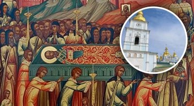 Ікона перенесення мощей Святого Миколая Ікона перенесення мощей Святого Миколая
