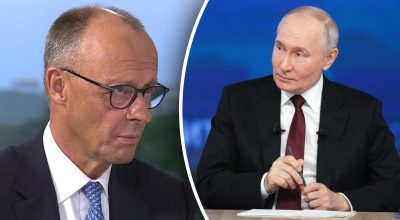 Мерц, путин