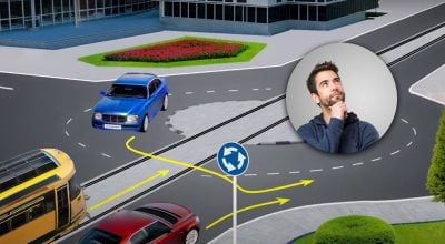 Задача ПДР для найуважніших: як водії повинні проїхати кругове перехрестя Задача ПДР для найуважніших: як водії повинні проїхати кругове перехрестя
