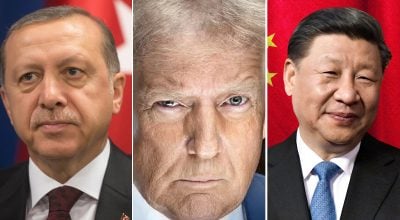Трамп, Си Цзиньпин, Эрдоган Трамп, Си Цзиньпин, Эрдоган