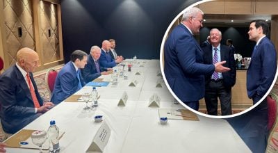 Сібіга зустрівся з Рубіо та Гремом у Туреччині Сібіга зустрівся з Рубіо та Гремом у Туреччині