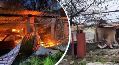 РФ атаковала дронами Одесчину: трое раненых, уничтожен дом директора зоопарка