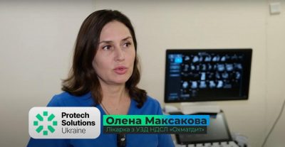 Protech Solutions забезпечила швидке постачання та встановлення ультразвукової системи для Охматдиту після обстрілу