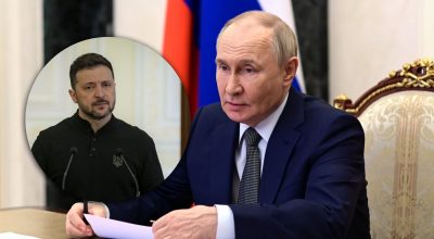 Зеленский, Путин