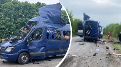 Удар по автобусу возле Белополья на Сумщине Удар по автобусу возле Белополья на Сумщине