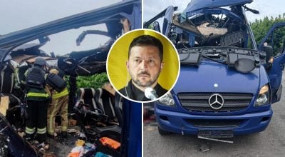 Удар по автобусу возле Белополья на Сумщине, Владимир Зеленский Удар по автобусу возле Белополья на Сумщине, Владимир Зеленский