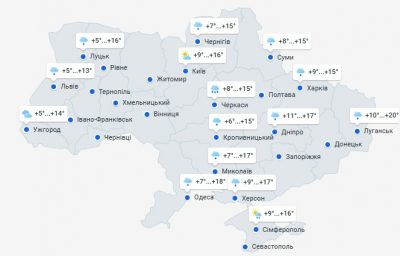 Погода в Украине 20 мая Погода в Украине 20 мая