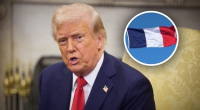 Дональд Трамп, флаг Франции Дональд Трамп, флаг Франции