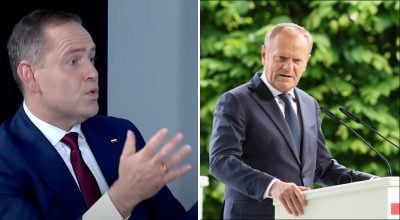 Кароль Навроцький, Дональд Туск Кароль Навроцький, Дональд Туск