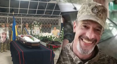 В Киеве прощаются с актером-воином Максимом Нелипой