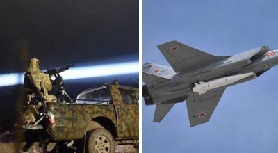 ППО України, МіГ-31К Кинджал РФ ППО України, МіГ-31К Кинджал РФ