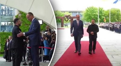 Зеленський скасував поїздку на захід у Німеччині Зеленський скасував поїздку на захід у Німеччині