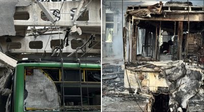 Атака на тролейбусне депо Атака на тролейбусне депо