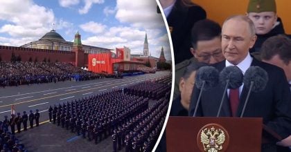 "Парад Перемоги" замість демонстрації сили викрив слабкість РФ - The Telegraph