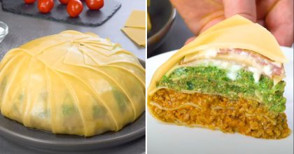 Настоящий вкус Италии: как приготовить невероятный пирог из листов для лазаньи