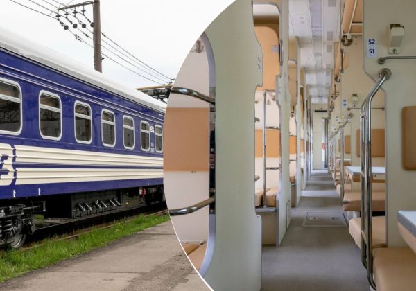 Столи на верхніх полицях і розетки: який вигляд мають нові вагони Укрзалізниці