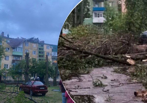 Зривав дахи і валив дерева: Україною пронісся потужний смерч