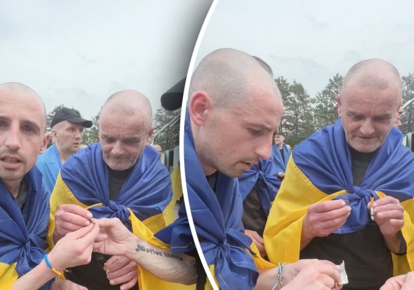 "Три роки ми не їли шоколаду": щемливі кадри звільнених з полону українців