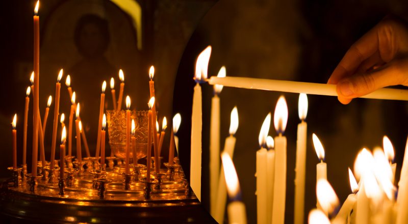 Можно ли в церкви зажигать свечу от другой свечи: священник ответил