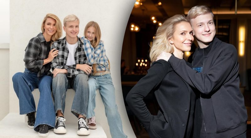 Зовсім не впізнати: Боржемська показала, як змінився її 16-річний син від Узєлкова