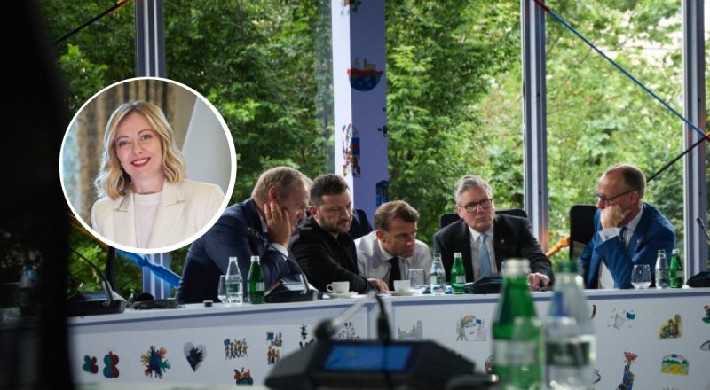 Макрон "отчитал" Мелони из-за Украины, Мерц пытается уладить конфликт - FT