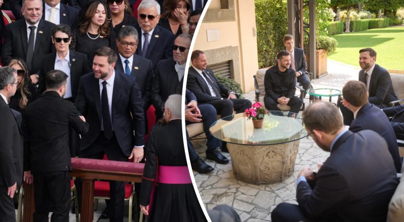 Вэнс сделал громкое заявление после переговоров с Зеленским в Риме - о чем сказал