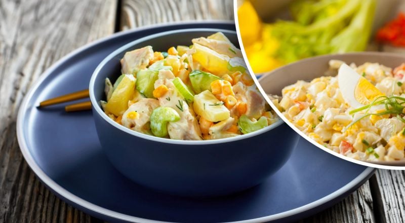 Шикарный рецепт быстрого салата за 5 минут, от которого пальчики все оближут - просто и вкусно