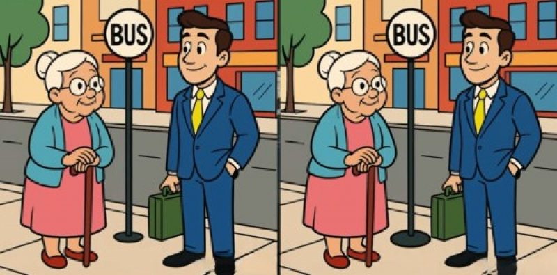 Где 3 различия между людьми на картинке: только "гений с глазами орла" угадает