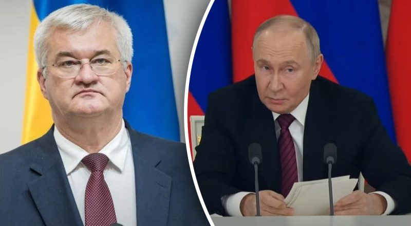 Хід у відповідь: Сибіга жорстко прокоментував заяву Путіна про "буферну зону"