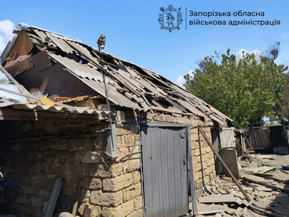 Удар РФ по Запоріжжю 1 червня