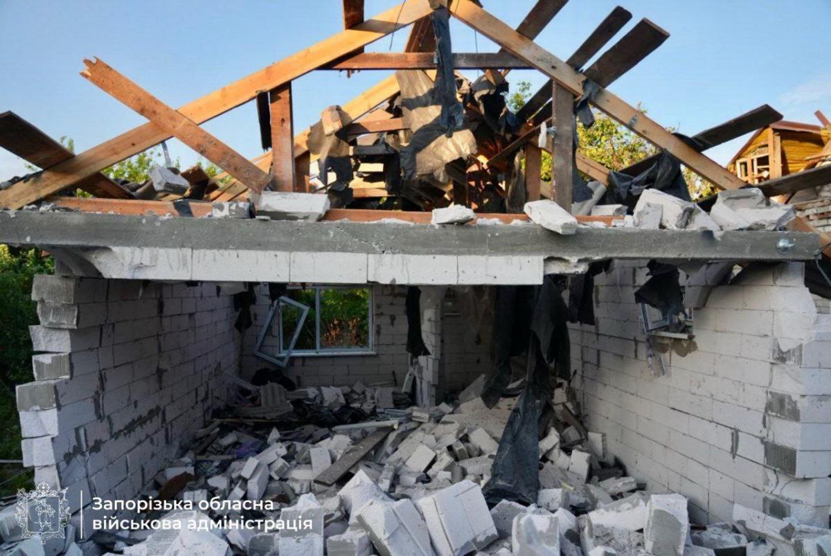 Удар РФ по Запоріжжю 1 червня