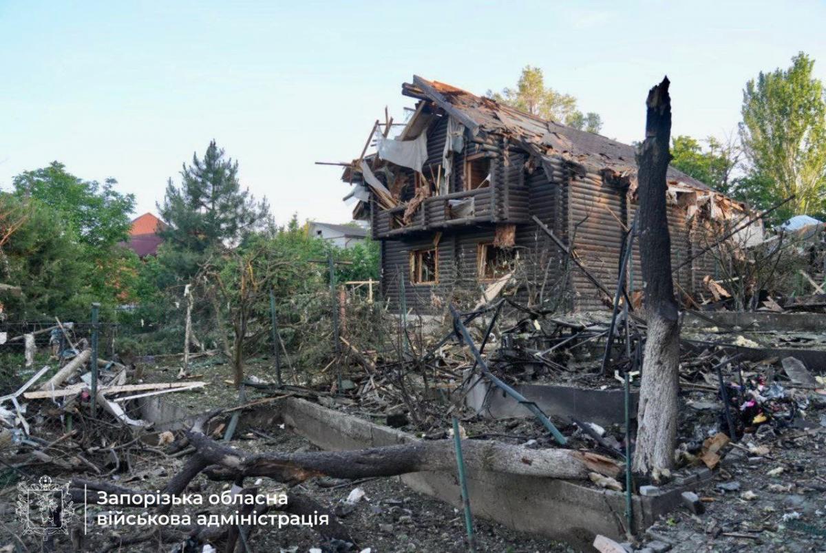 Удар РФ по Запоріжжю 1 червня