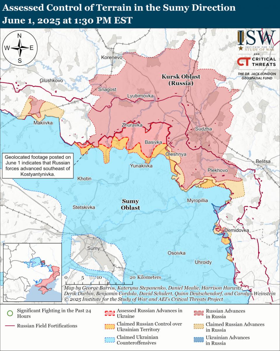 Окупанти захопили два села в Донецькій області: деталі від ISW Окупанти захопили два села в Донецькій області: деталі від ISW