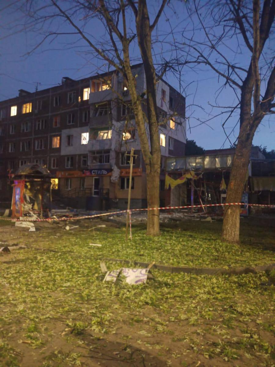 Атака дронов по Чернигову Атака дронов по Чернигову