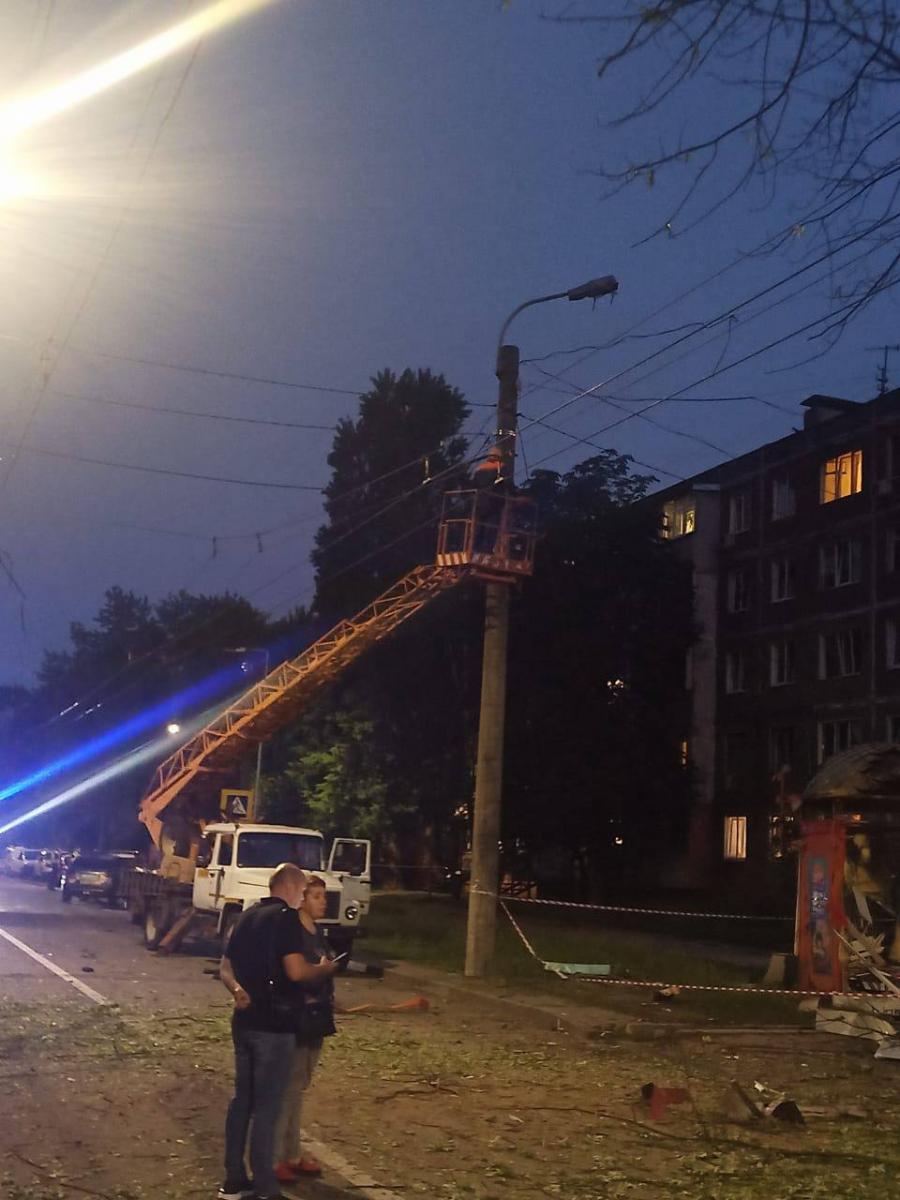 Атака дронов по Чернигову Атака дронов по Чернигову