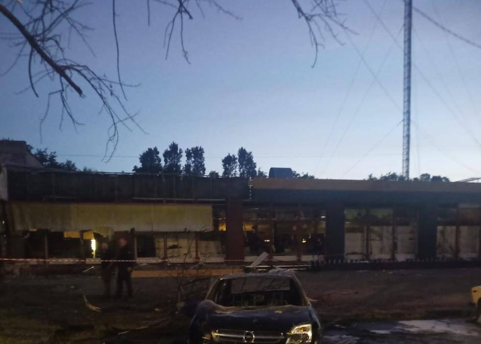 Атака дронов по Чернигову Атака дронов по Чернигову